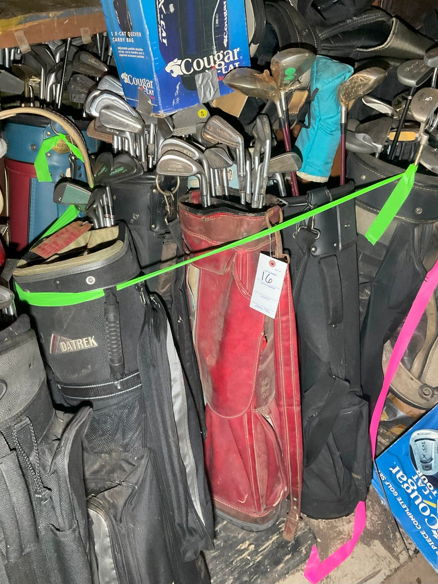 Image for Personal Property Auction including tons of Golf items!
