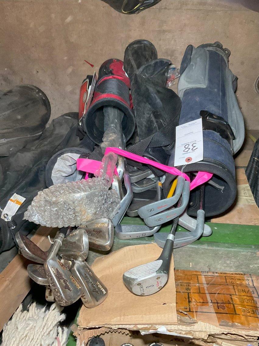 Image for Personal Property Auction including tons of Golf items!