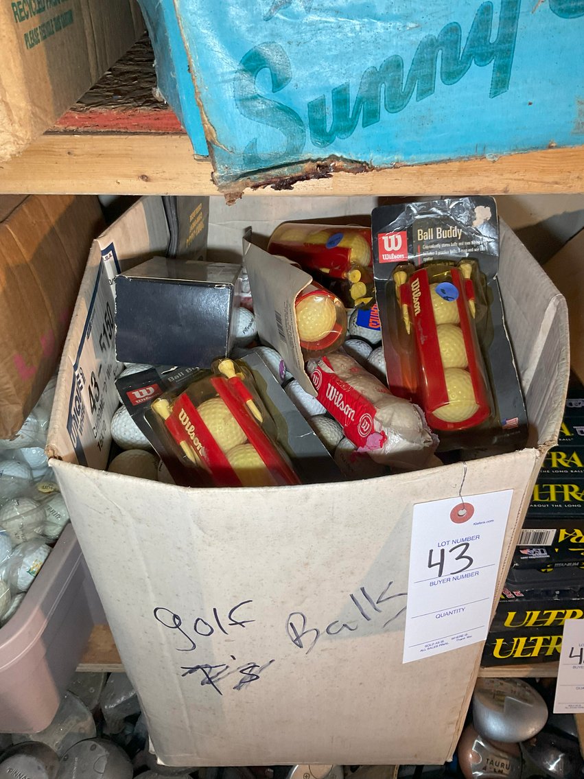 Image for Personal Property Auction including tons of Golf items!