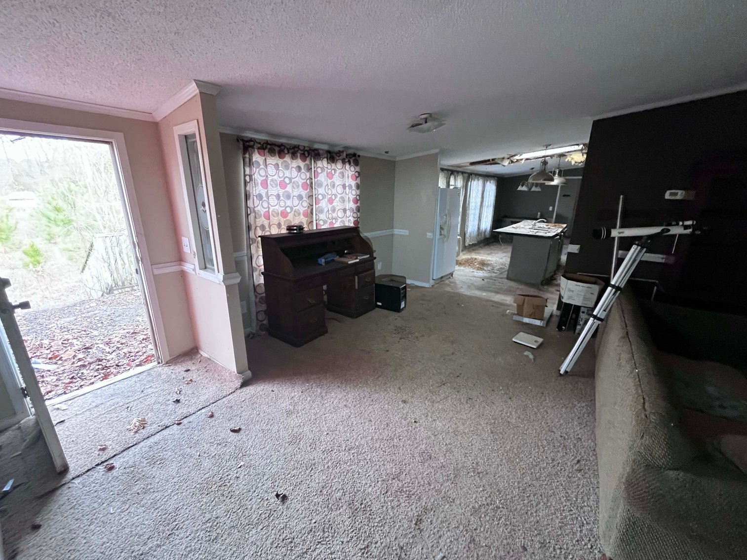 Image for Over 7 acres with a Manufactured Home Selling at Public Auction in Harnett County on 1530 Clark Road, Lillington, NC.