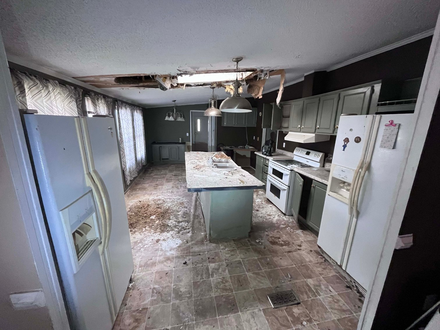 Image for Over 7 acres with a Manufactured Home Selling at Public Auction in Harnett County on 1530 Clark Road, Lillington, NC.