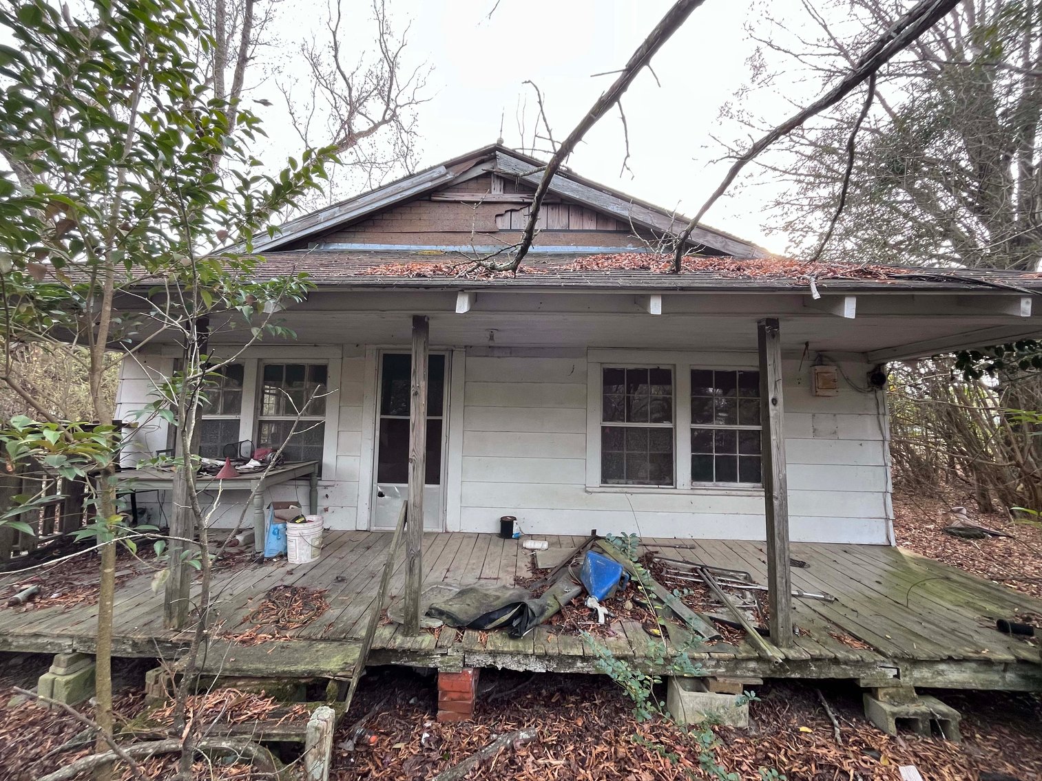 Image for Over 7 acres with a Manufactured Home Selling at Public Auction in Harnett County on 1530 Clark Road, Lillington, NC.