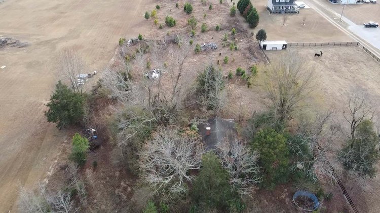 Image for Over 7 acres with a Manufactured Home Selling at Public Auction in Harnett County on 1530 Clark Road, Lillington, NC.