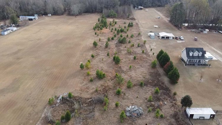 Image for Over 7 acres with a Manufactured Home Selling at Public Auction in Harnett County on 1530 Clark Road, Lillington, NC.