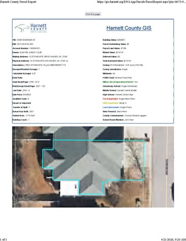 Image for Online/Live/Simulcast Auction Single Family, One Level Townhome in Angier!