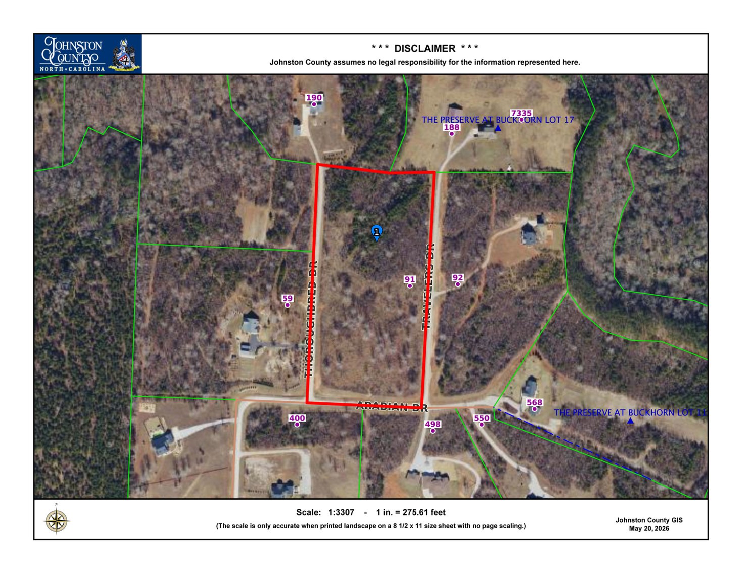 Image for 10.44 Acres of Land in Johnston County!