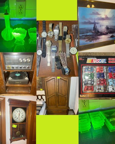 Image for Online Only Personal Property Auction with Household Goods, Uranium Glass and Other Collectibles!