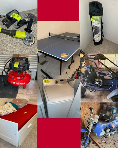 Image for Online Only Angier Auction – Tools, Outdoor Equipment, Furniture, Appliances & More