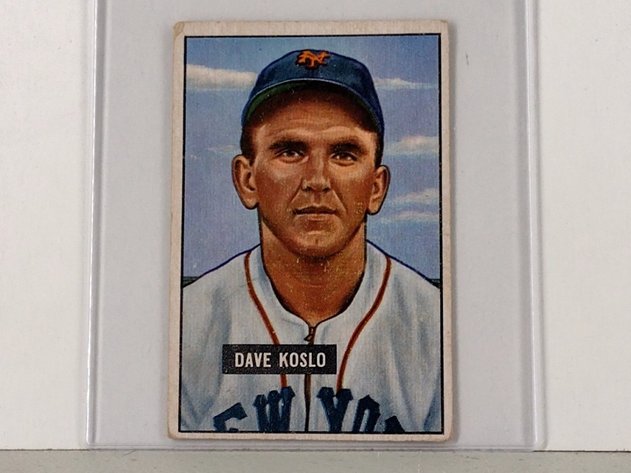 Image for #66-Impressive Original Shoebox Collection Vintage Sports Cards 1951-1954 part 1