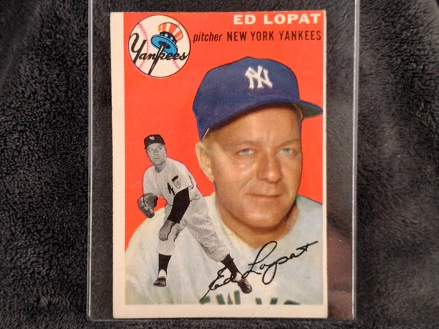 Image for #67-Impressive Original Shoebox Collection Vintage Sports Cards 1954-1955 part 2