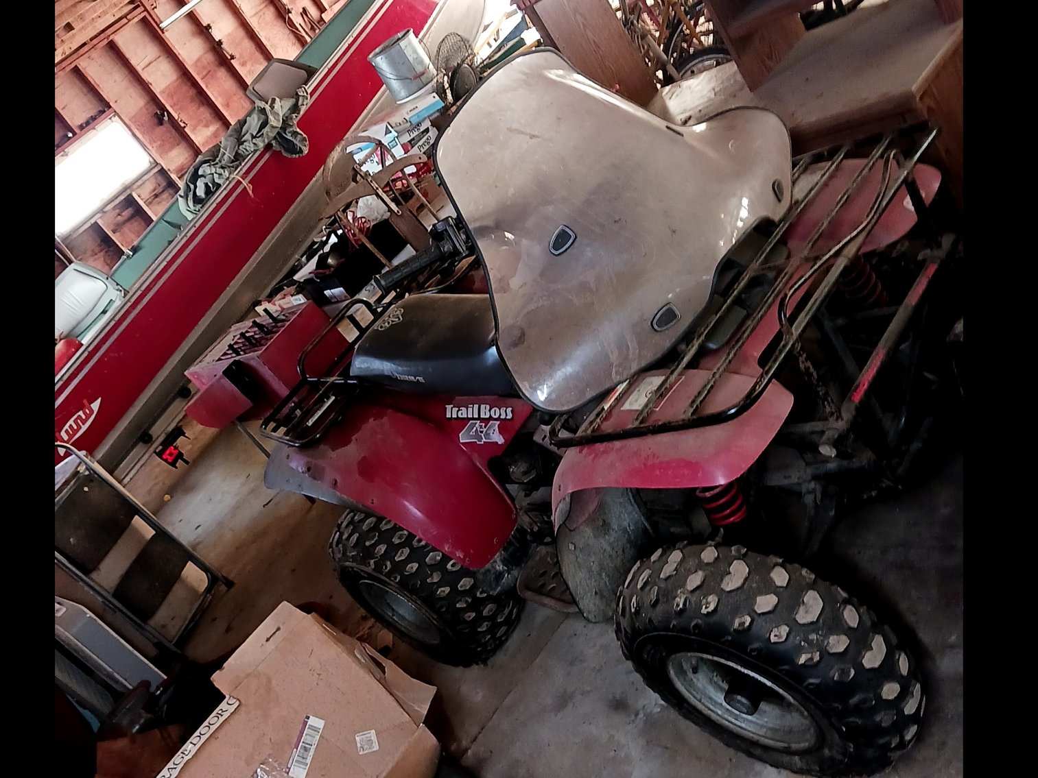 Image for #74-Snowmobiles, Boat, ATV, Tools, Chicken Collectibles Estate Online Auction