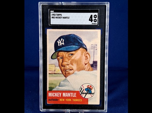 Image for #2629-Vintage Double Header Sports Cards Online Auction