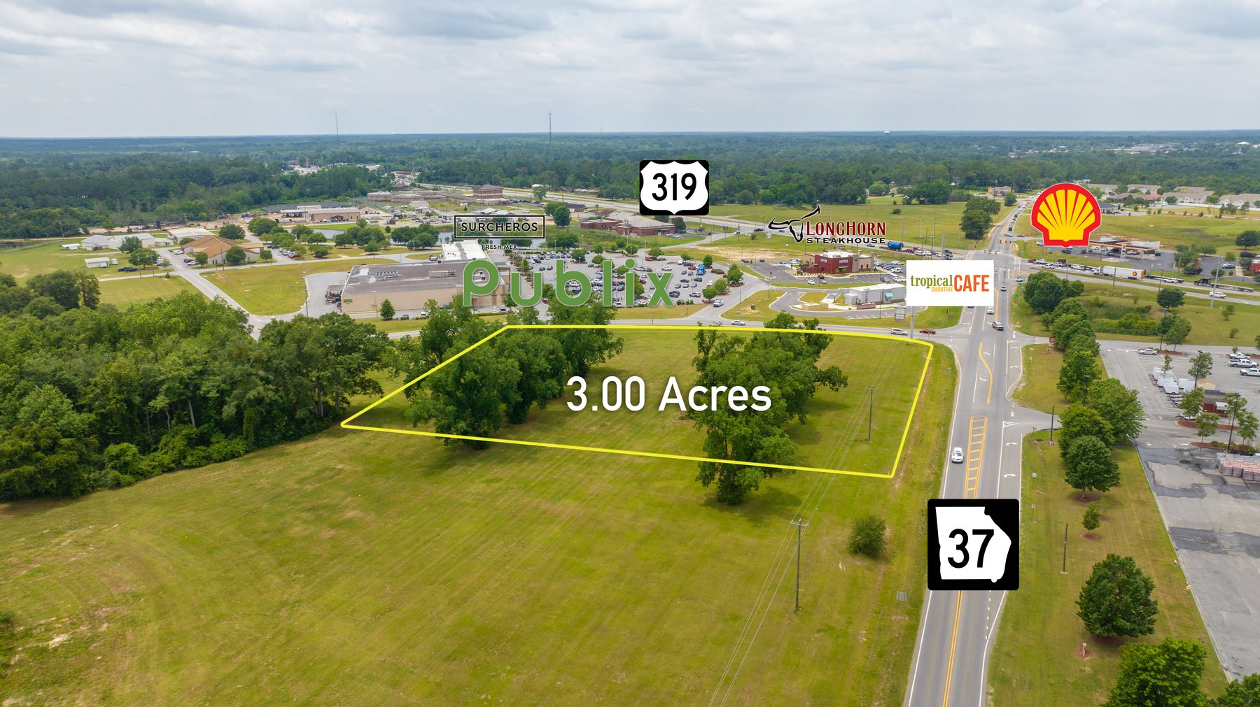 Image for Excellent Commercial Investment Opportunity - 3+/- Acres - Zoned C-2, Colquitt County, GA