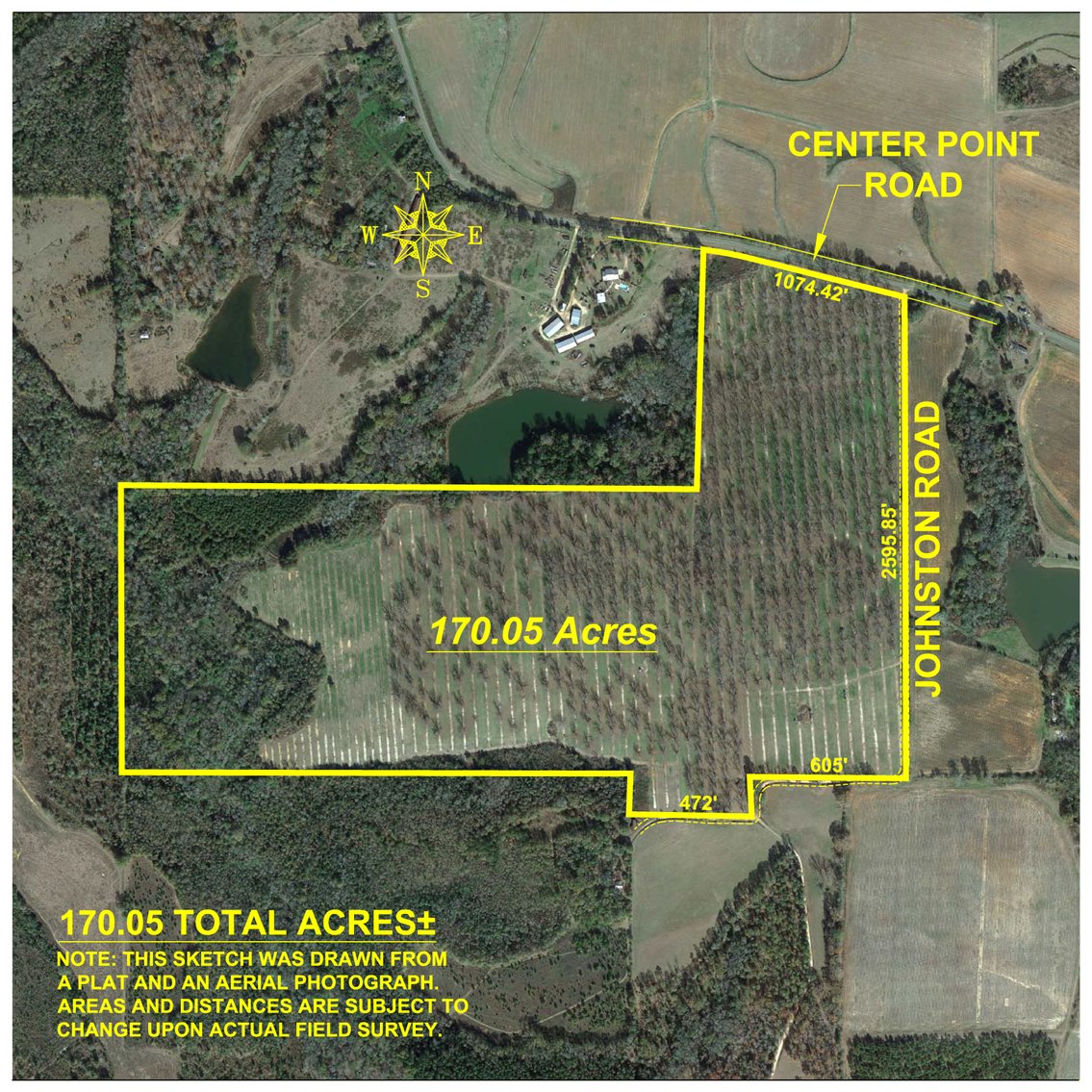 Image for 170+/- Acres - Musgrove Estate - Turn-Key Pecan Operation - Sportsman's Paradise