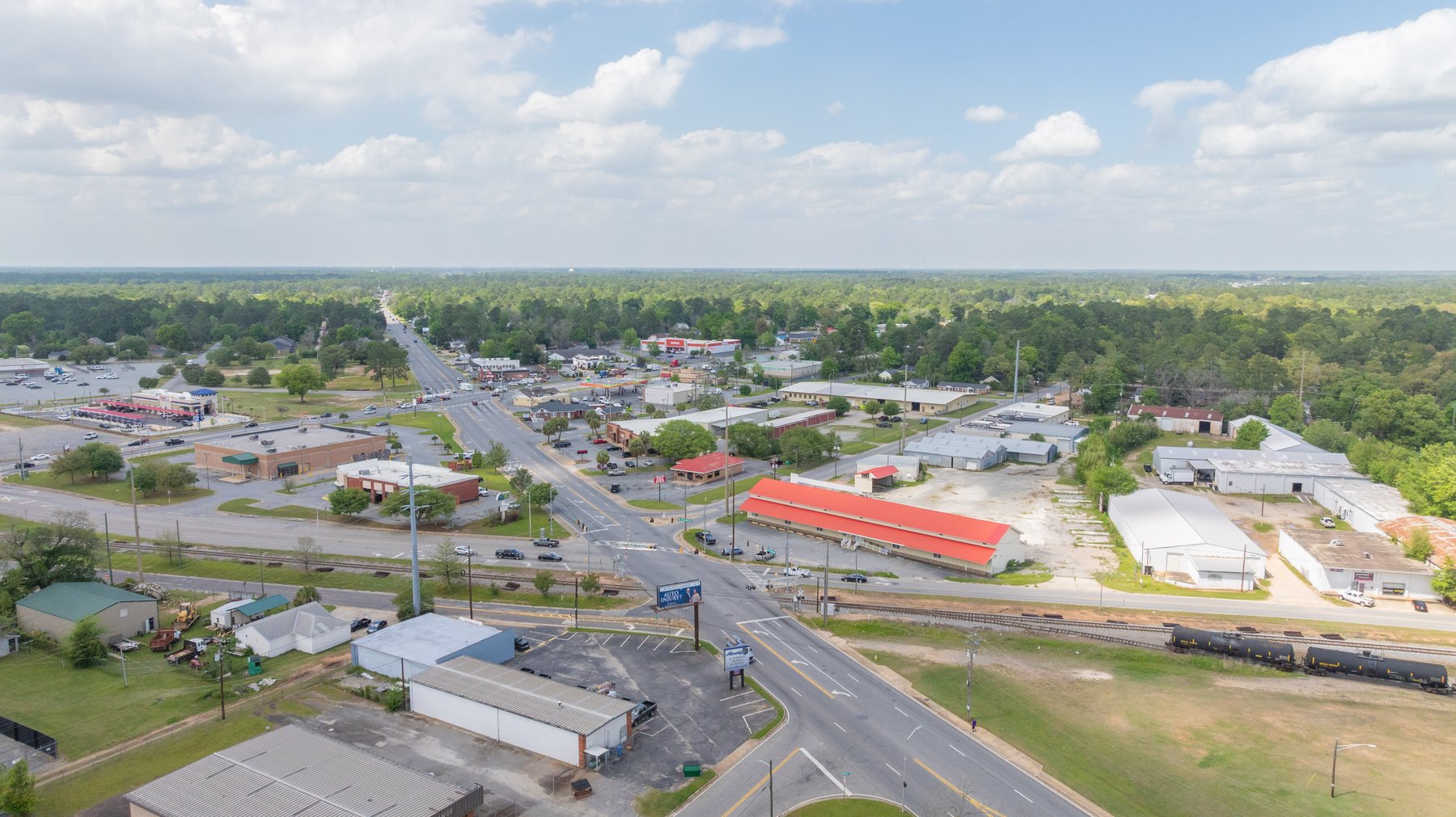 Image for High-Traffic Commercial Property on 2.4+/- Acres - Prime Retail & Warehouse Space - 30,060+/- Total Building SF Offered Divided & as a Whole