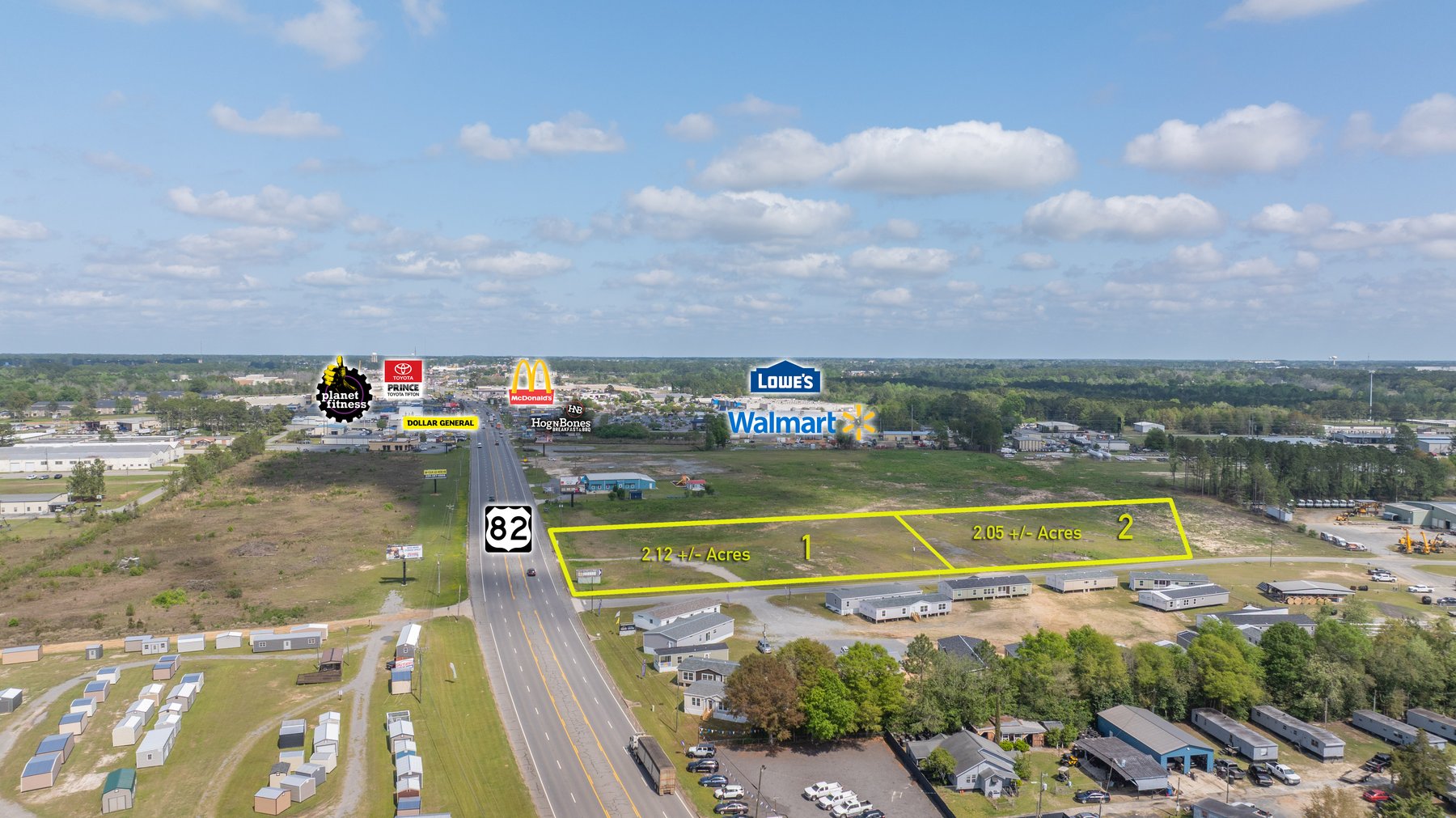 Image for Prime 4.17+/- Acre Commercial Development Opportunity - Unimproved Property in High-Traffic Retail Corridor Offered in Divided & as a Whole