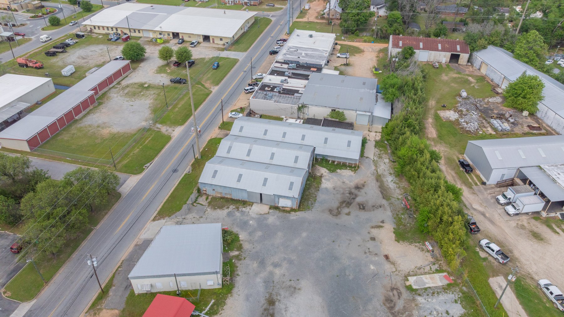 Image for High-Traffic Commercial Property on 2.4+/- Acres - Prime Retail & Warehouse Space - 30,060+/- Total Building SF Offered Divided & as a Whole