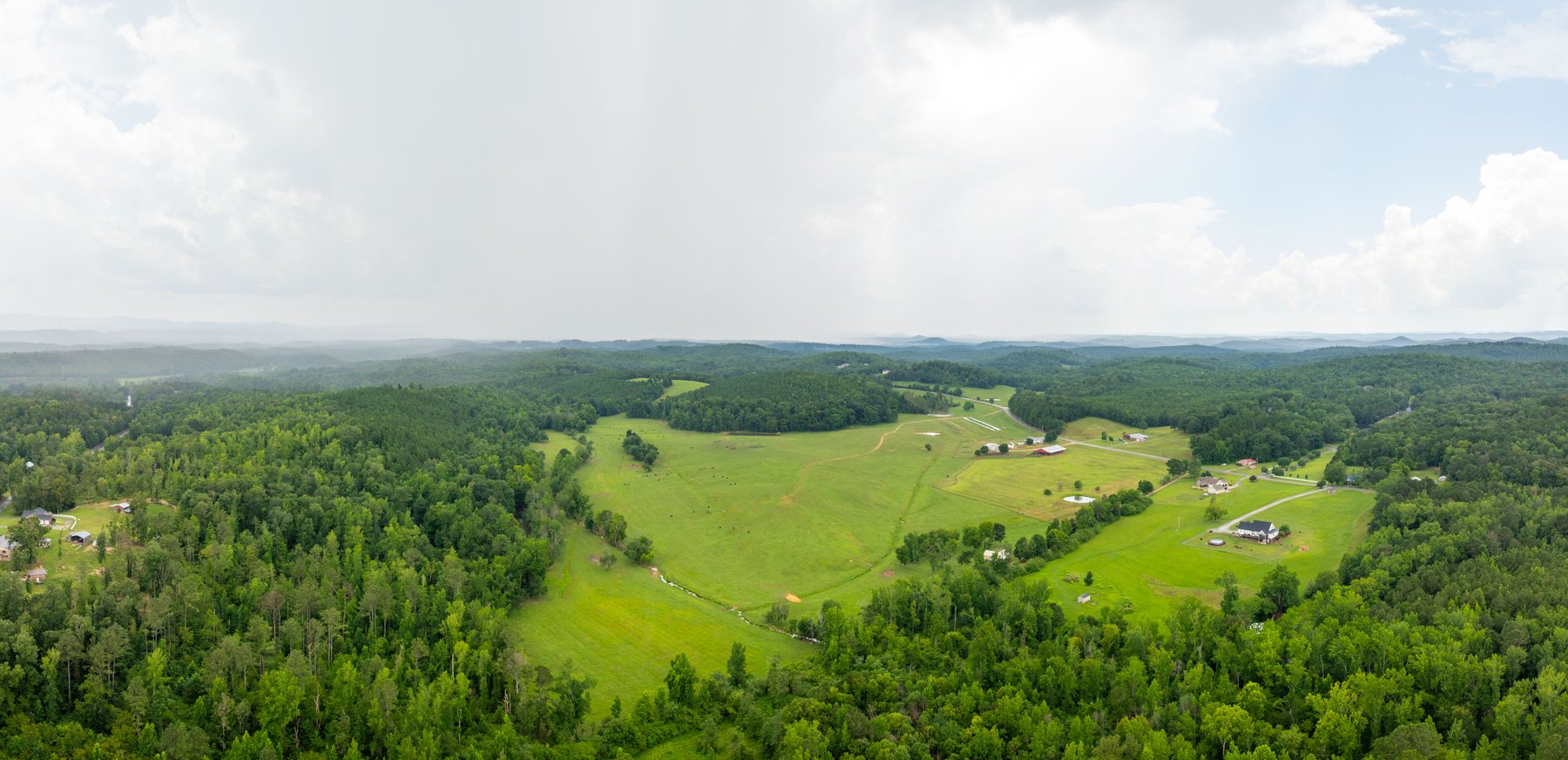 Image for Pleasant Valley Farms – 238+/- Total Acres - Residential Development Opportunity - Beautiful Brick Home & Improvements - Offered Divided & as a Whole