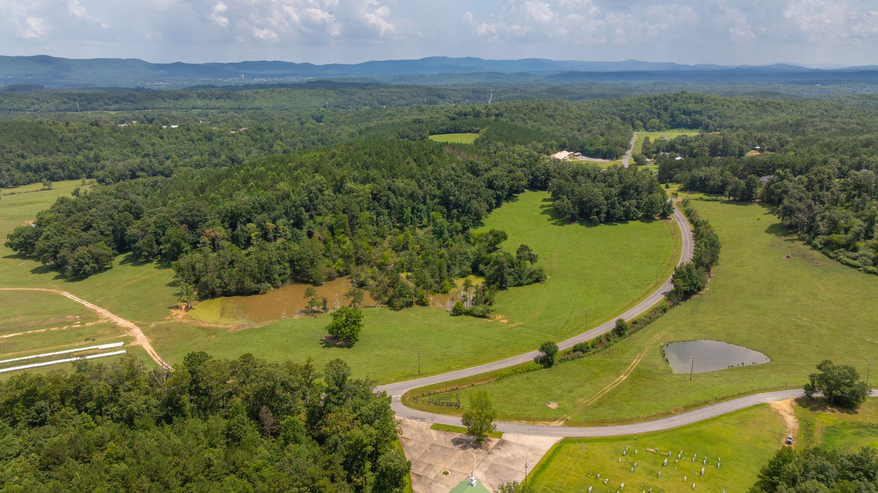 Image for Pleasant Valley Farms – 238+/- Total Acres - Residential Development Opportunity - Beautiful Brick Home & Improvements - Offered Divided & as a Whole