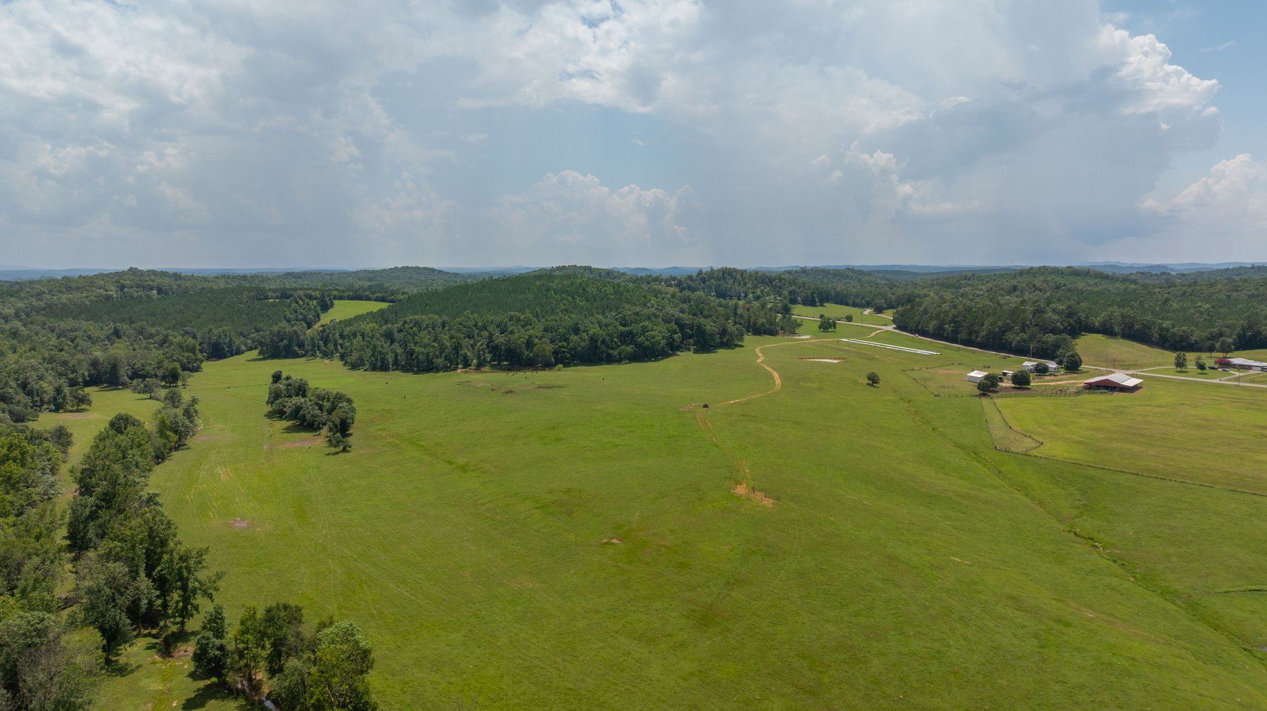 Image for Pleasant Valley Farms – 238+/- Total Acres - Residential Development Opportunity - Beautiful Brick Home & Improvements - Offered Divided & as a Whole