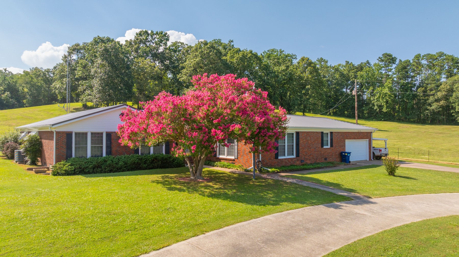 Image for Pleasant Valley Farms – 238+/- Total Acres - Residential Development Opportunity - Beautiful Brick Home & Improvements - Offered Divided & as a Whole