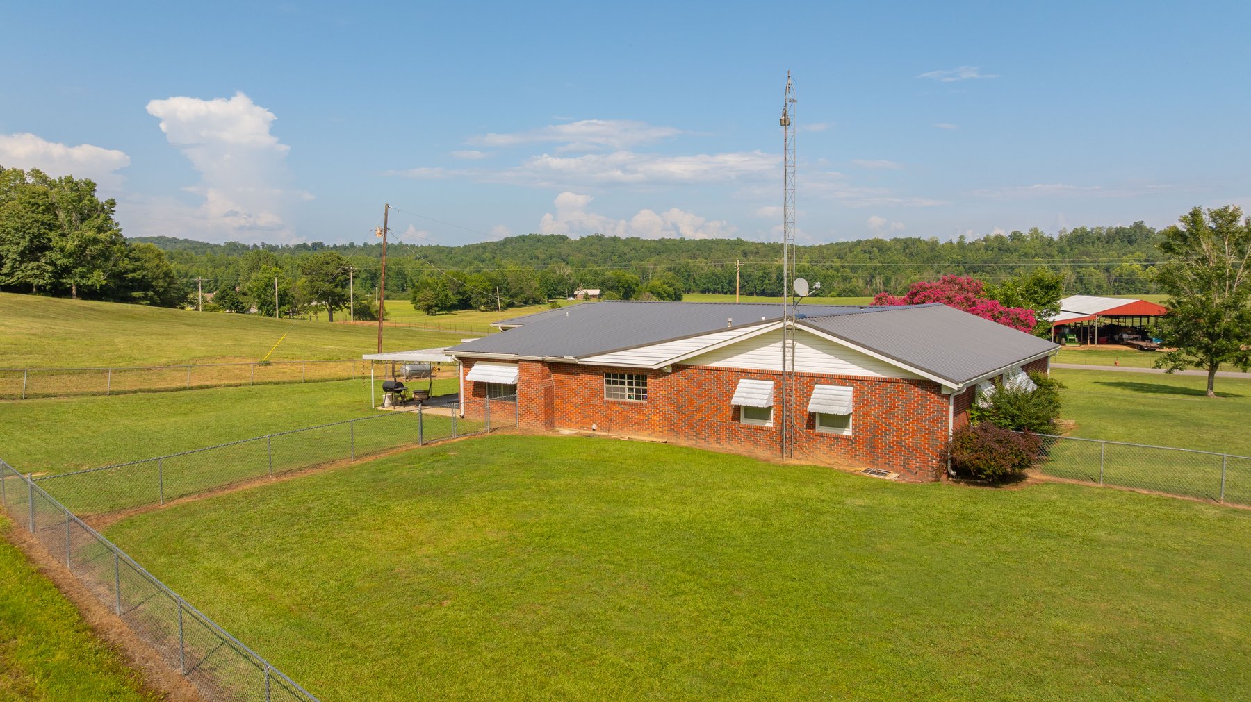 Image for Pleasant Valley Farms – 238+/- Total Acres - Residential Development Opportunity - Beautiful Brick Home & Improvements - Offered Divided & as a Whole