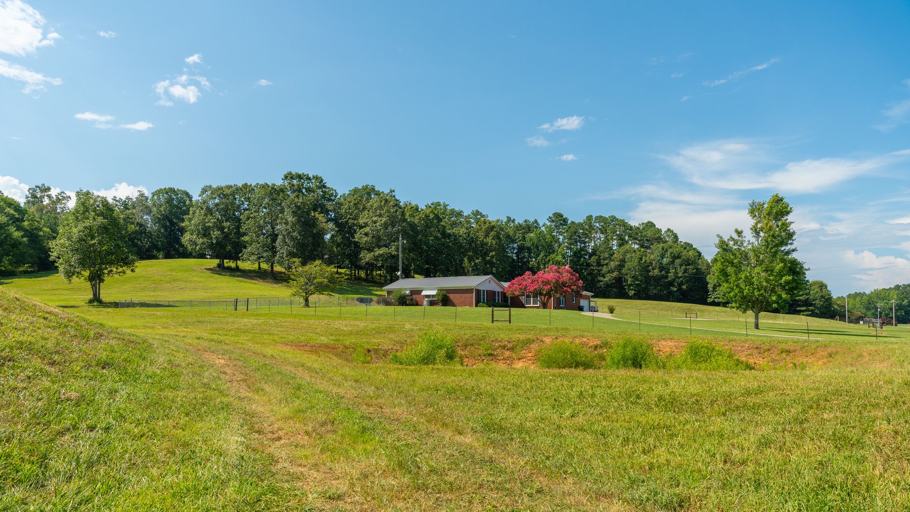 Image for Pleasant Valley Farms – 238+/- Total Acres - Residential Development Opportunity - Beautiful Brick Home & Improvements - Offered Divided & as a Whole