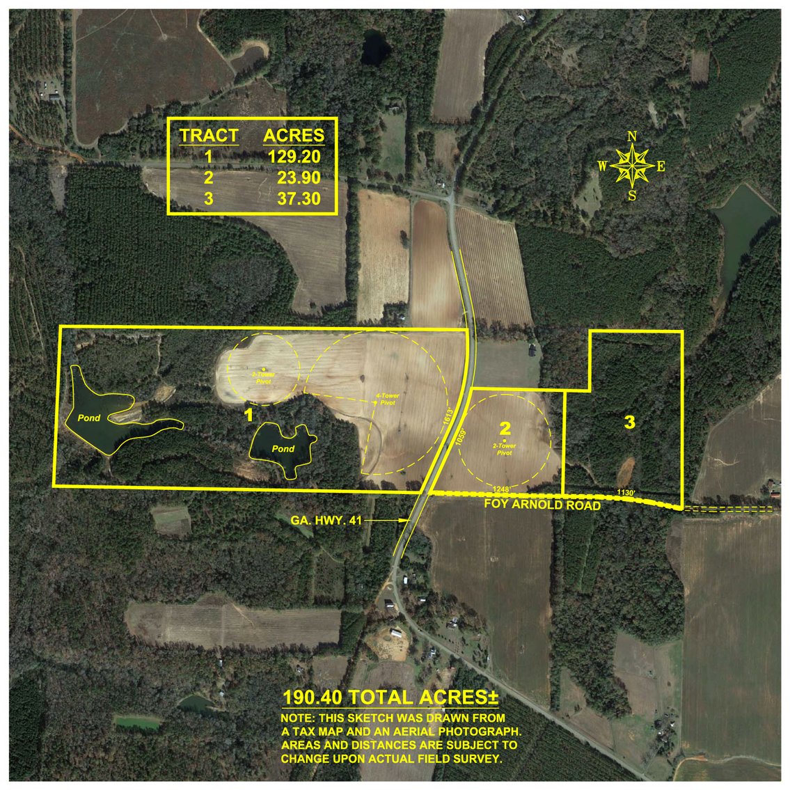 Image for The Wright Place - 190+/- Total Acres - Row Crop & Timber Farm W/ (2) Scenic Ponds