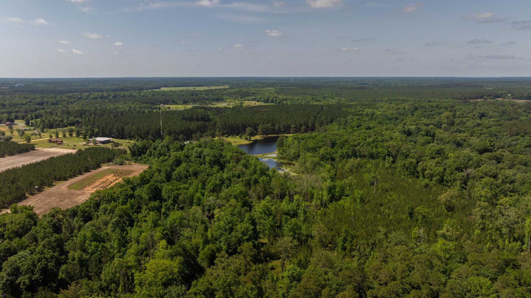Image for 176+/- Acres - 6,546+/- SF Custom Lodge w/ Stocked Ponds & Food Plots - Mature Timber & Rocky Creek Frontage