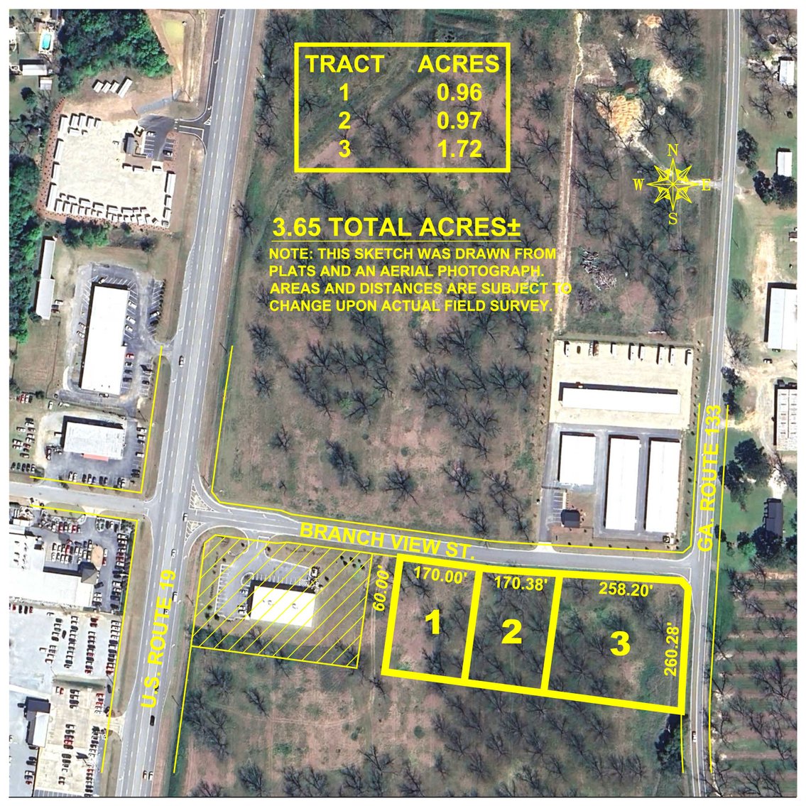 Image for Branchview - 1.72+/- Acres - Flint Ventures Commercial Acreage