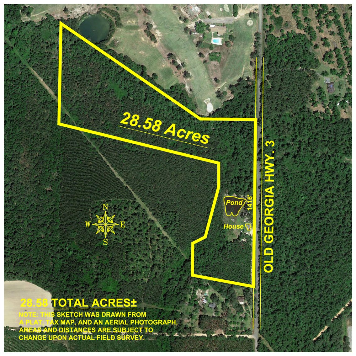 Image for 28.58+/- Total Acres -  Rental Home w/ Mature Timber - Recreational & Investment Opportunity