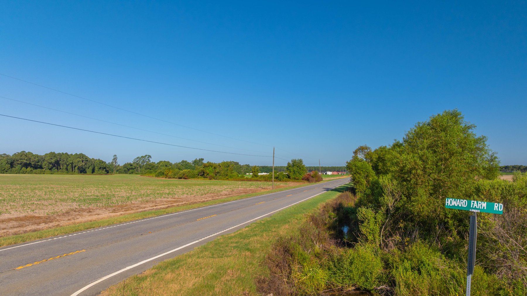 Image for 224+/- Total Acres – The Bowen Farm - Productive Farmland w/ Brick Home, Coastal Hayfields & Large Metal Building