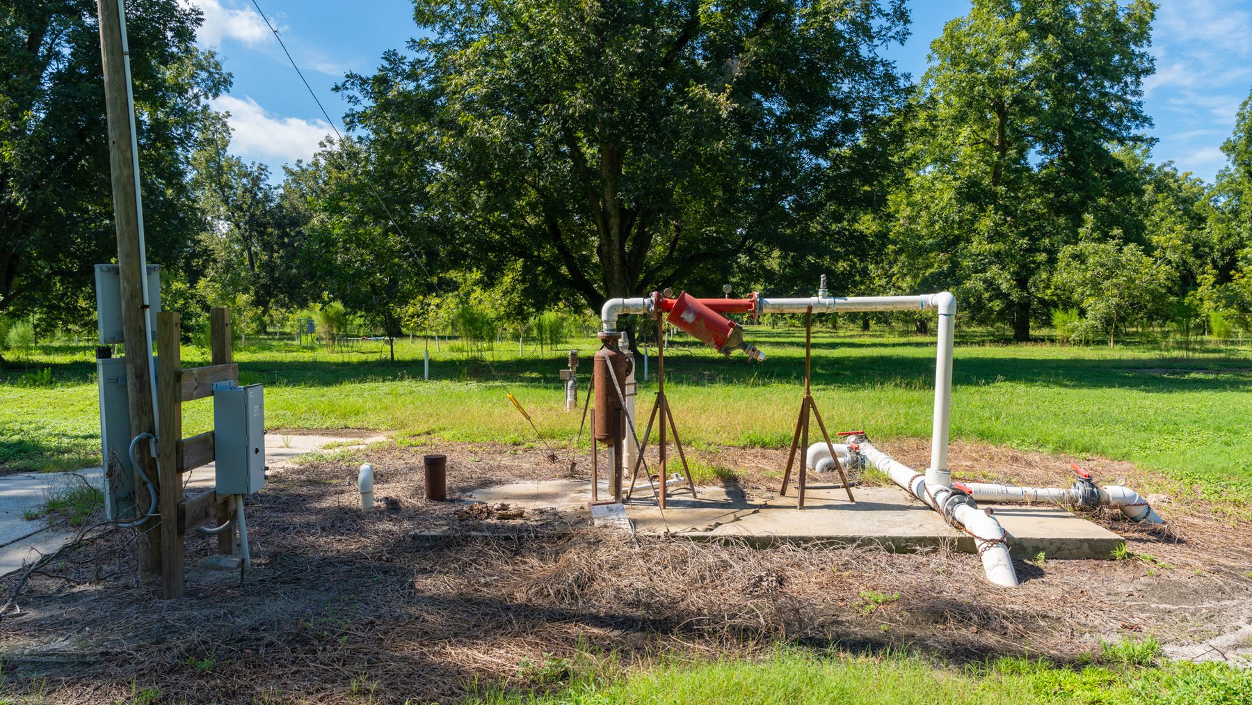 Image for 235± Acres – Woodard Orchard - Irrigated Pecan Orchard with Pond,  Homes, Buildings & Improvements - Prime Development Potential