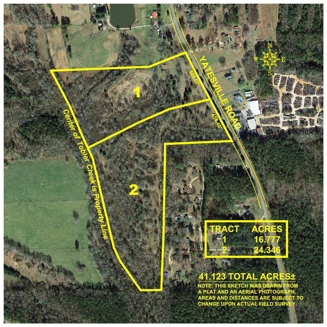Image for 16.77 +/- Acres – The Tobler Oaks Tract 1 - Prime Potential Homesite w/ Ample Recreational Acreage