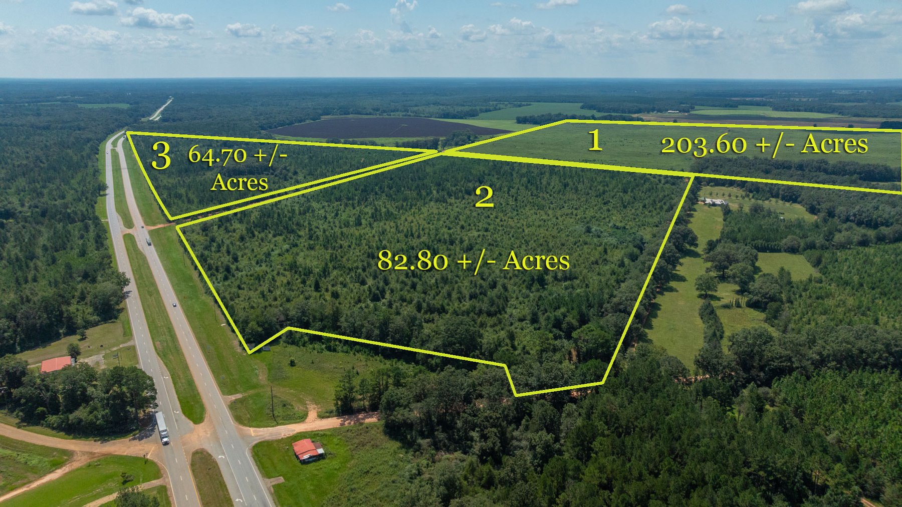 Image for 516.20 +/- Acres – The Chambliss Place  (4) - Prime Terrell County Recreational Tracts - Row Crop Cultivation Potential