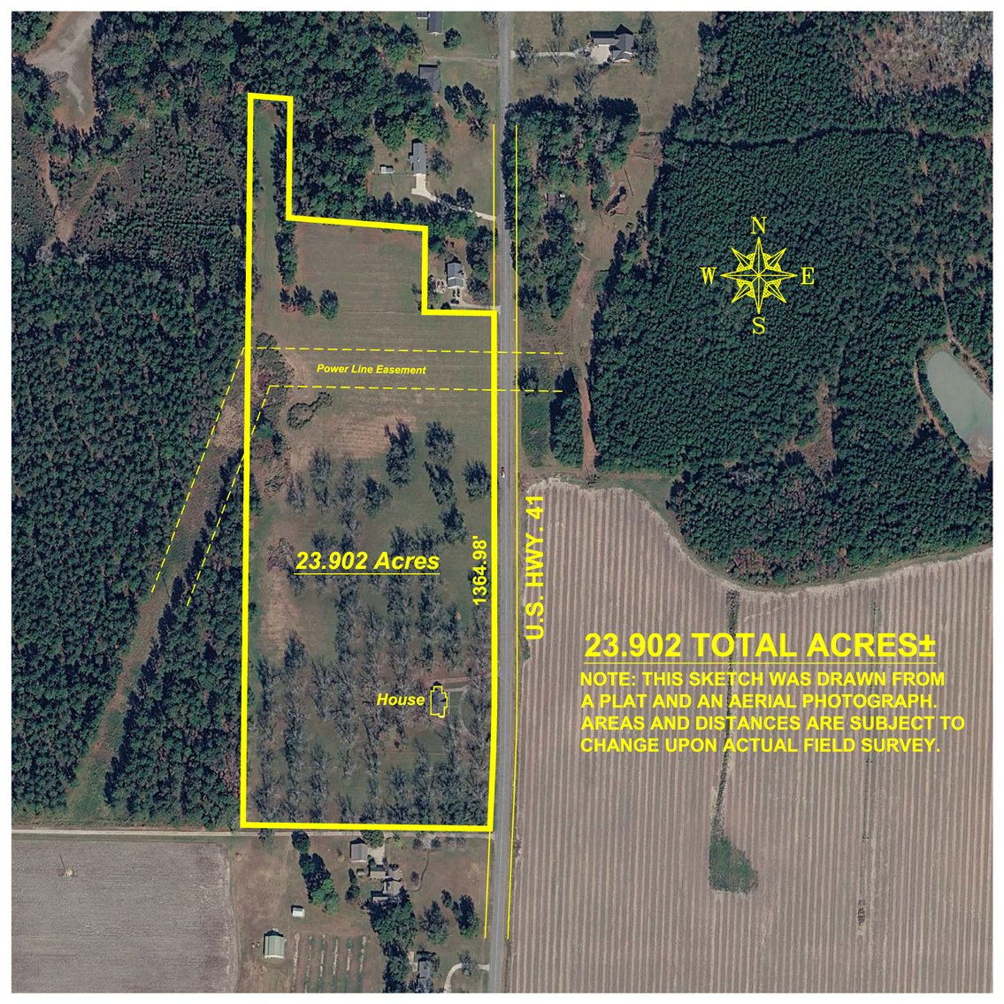 Image for 23.9± Acres - Beautiful Brick Home - Income-Producing Pecan Orchard - Development Potential in Vienna, GA