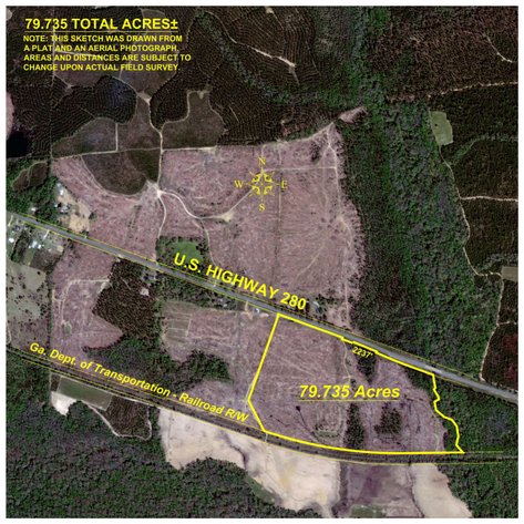 Image for 79± Total Acres - Cole Tract South - Beautiful Recreational Farm - Planted Pines & Premium Hunting - Lanahassee Creek Frontage