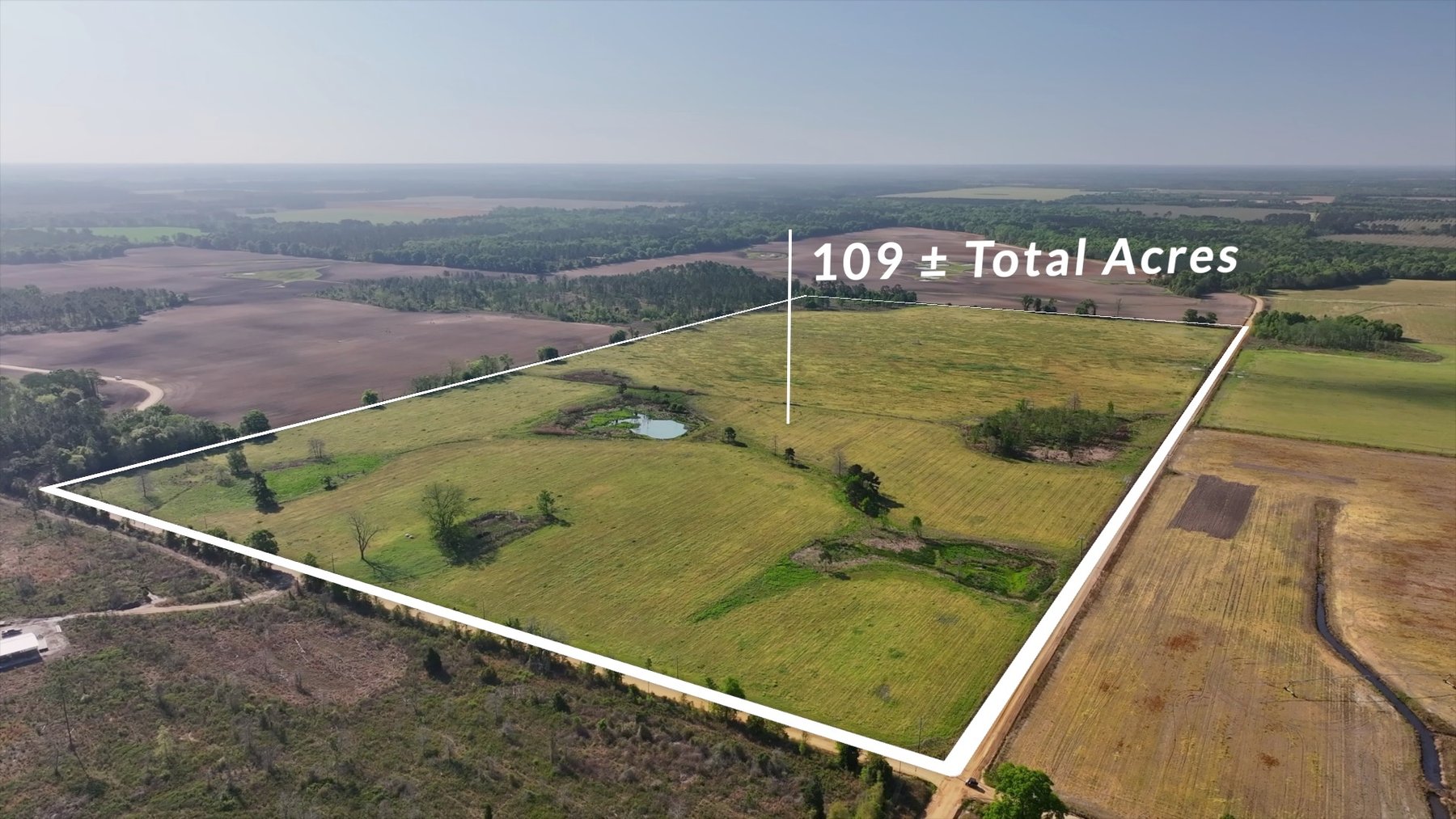 Image for Pasture Tract - Tison Estate - 109± Total Acres - Premium Row Crop Farmland - Fenced Pasture & Catch Pin - Excellent Worth County Location