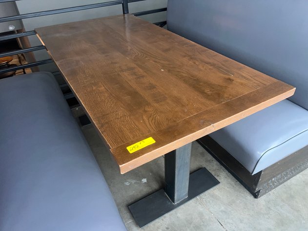 Image for (3) 6ft Wood Tables