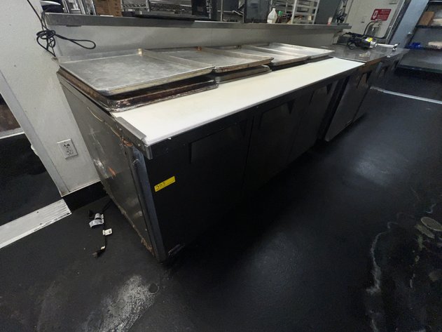 Image for TURBO AIR 3-Door Sandwich Prep Refrigerator