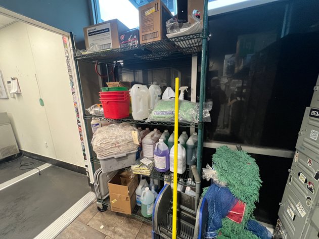 Image for Cleaning Supplies and Shelving