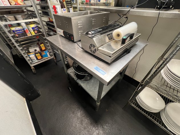 Image for NEMCO Pan Warmer, VACPAK-IT Vacuum Sealer and Stainless Table