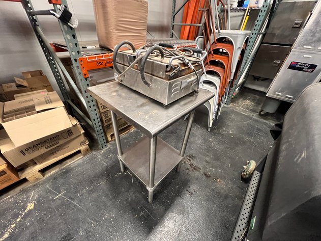 Image for WARING Panini Press and Stainless Table