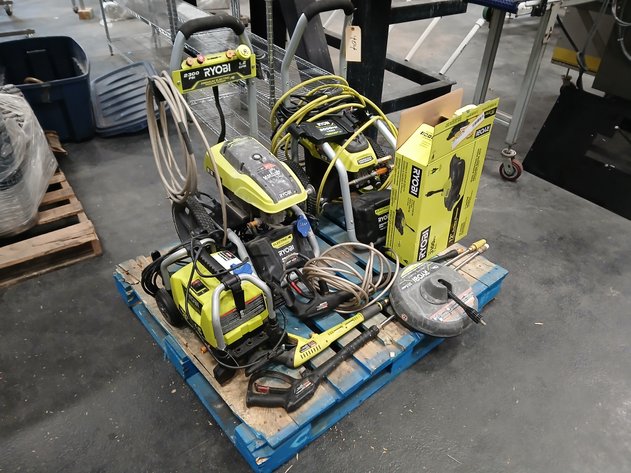 Image for Lot of RYOBI Pressure Washer Tools