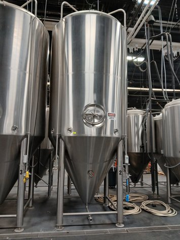 Image for 90bbl Jacketed Unitank FV with Temperature Control