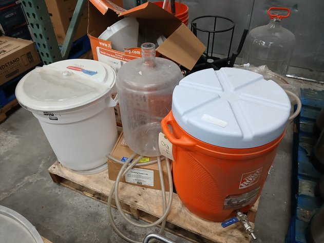 Image for Lot of Homebrew Equipment