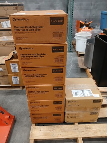 Image for Lot of POINTPLUS Thermal Cash Register POS Paper Roll Tape