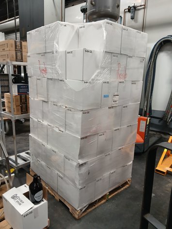 Image for Lot of Glass Growlers