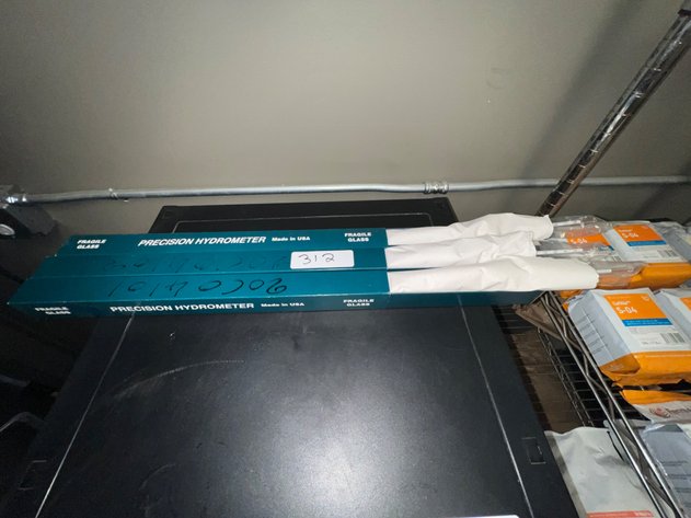 Image for (3) CHASE Hydrometers