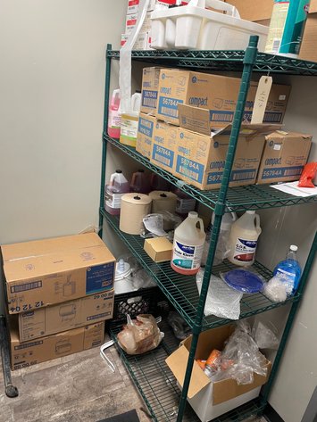 Image for Contents of Cleaning Closet